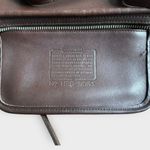 Coach Vintage 9051 Swing Zip Mahogany Glove-Tanned Leather Shoulder Bag Purse 98 Photo 12