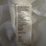 Anthropologie  Haley Embroidered Lace Tunic Top Medium Petite Ivory Anthro Photo 4