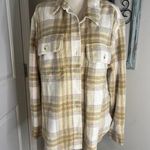 American Eagle Jacket Womens L Brushed Plaid Shacket Photo 0