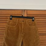 American Eagle Women’s Gold Mom Jean Super Stretch Ribbed Sz 2 Photo 1