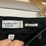 Abercrombie & Fitch Curve Love 90s Straight Ultra High Rise Vegan Leather Pants 8 Photo 6