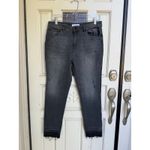 DL1961  Farrow Instaslim Ankle Whitney Distressed‎ Gray Jeans Womens Size 32 Photo 3