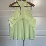 Nike Running Tank Top Womens XL Yellow Dri Fit Mesh Racerback Athletic Photo 7