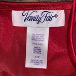 Vanity Fair  Red Nightgown Women’s Size Medium 36/20 Photo 2