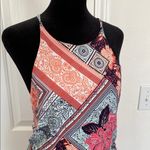 Maurice's  NWOT Blue and Orange Halter Sundress Mini Photo 1