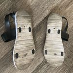 Sole Mates Black/Tan Faux Leather Sandals Ladies Size M 7/8 Black Photo 7