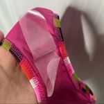 Aerie High Waisted Contrast Stripe Bikini Bottoms Size XS Swimsuit Pink Summer Photo 7