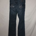 Petrol Sterling 31x33.5 Low Rise Bling Cross Wing Jeans Blue Size 31 Photo 1