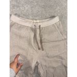 Madewell Pants Stone Waffleback Jogger Drawstring Sz S Photo 2