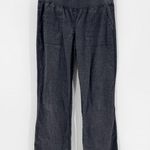 prAna  Mantra pane black gray size S hemp cotton wide leg high waisted relaxed Photo 0