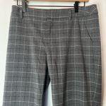 Charter Club  Women's Gray Plaid Trousers Photo 3