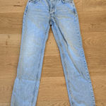 Denim Forum Jeans The 90's Joni Lo Rise Loose Size 23 Blue Photo 0
