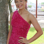 Hot pink Hoco dress Size 2 Photo 0
