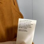 Anthropologie NEW Maeve Honey Brown Justine Smocked Boho Relaxed Tank Top S Photo 4