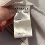 LIONESS REVOLVE Denim Halter Top White Cotton Open Back NWT Size XS Photo 6