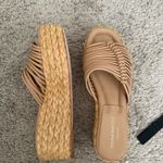 Paloma Barcelo mini platform wedges Tan Size 7 Photo 1