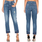Lovers + Friends  | logan high rise tapered jeans distressed grove wash 26 Photo 14