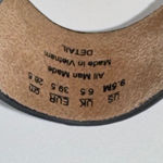 Soul Naturalizer Ankle Strap Platform Sandals Black Vegan Leather Women’s 9.5 Tan Photo 8