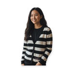 Hollister ★ Varsity Collegiate Rugby Stripe Cardigan Sweater ★ Navy White Photo 10