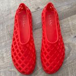 Nicole Miller  red jelly flats Photo 0