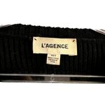 L'Agence  Antonio Lace Open Back Wool Sweater Black size XS Photo 3