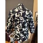 Coldwater Creek black & white abstract blazer sz10 $32.00- $99.00 Photo 3