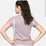 Outdoor Voices Players Short Sleeve Polo Shirt Size Small Mauve Photo 1