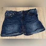 Miss Me  Dark Blue Jean Shorts with Embellished Pockets Photo 2
