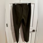 Talbots Hampshire Pleated Pants Trouser Olive Green Size 12 Photo 5