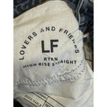 Lovers + Friends Ryan High Rise Straight Jean Distressed Denim size 23 NWT Photo 10