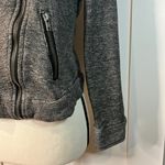 Style Me Women's Biker Sweatshirt Size S Gray Photo 4