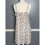 Wall Flower Tan Cropped Cardigan Spaghetti Strap Cream Floral Short Dress Set XXL Photo 9