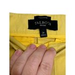 Talbots Women Pants Chatham Ankle Side Zip Stretch Back Pockets Yellow 2Petites Photo 4