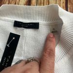 Tahari Petite Women 3/4 Sleeves Ivory Open Cropped Fashion Cardigan Size PL Photo 7
