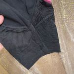 PINK - Victoria's Secret  black hot pink mesh ankle leggings, S GUC Photo 2