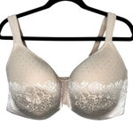 Soma Stunning Support Balconette Bra 42G Nude Lace Overlay Size undefined Photo 0