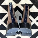 Jeffrey Campbell Edmond Leather Chelsea Ankle Boot Grey Multi Exotic Size 6 Photo 10