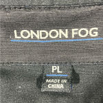 London Fog SHORT BELTED WOMEN TRENCH COAT BLACK PETITE LG PREOWNED Photo 8