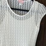 Love...Ady Love…ady short sleeves cream knit dress woman’s size  xtra small Photo 1