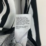 River Island NWT Mock Neck Black White Marble Knit Sweater Size 8 Photo 9