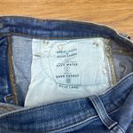 J.Crew /Jeans Shorts Womens 25 Dark Blue Denim Jean Stretch High Rise Raw Hem Photo 3