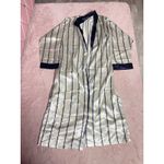 Jaclyn Smith Vtg  Satin ThreePiece PJ Set  Size S And Robe Size M. I0206 Photo 3