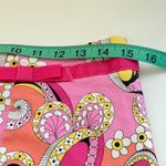 Vintage Bamboo Traders Floral Paisley Print Skirt Sz 8 Cottagecore Hippie Retro Pink Photo 7