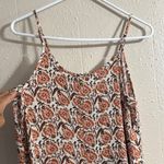 Audrey  Floral Sundress in Orange and White Photo 4