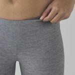Lululemon Wunder Under Crop III Heathered Slate Photo 2