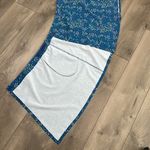 RipSkirt Hawaii 19” Wrap Beach Coverup Skirt Blue Print Size Large Photo 4