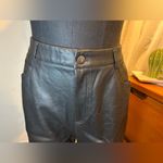 MINKPINK  Vegan Leather Black Mila PU Pants Size Large NWT Photo 2