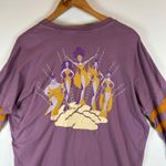 Disney Our Universe The Muses Long Sleeve Purple Graphic Tee Women's Size L Photo 7