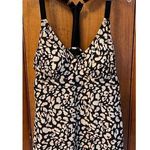 Women's Heat Tankini Yellow/Black Bathing Suit Top Black Size 20W Photo 0
