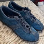 Easy Spirit  Blue Suede Tennis Shoes Sneakers - New.  Women’s Size 9 Photo 0